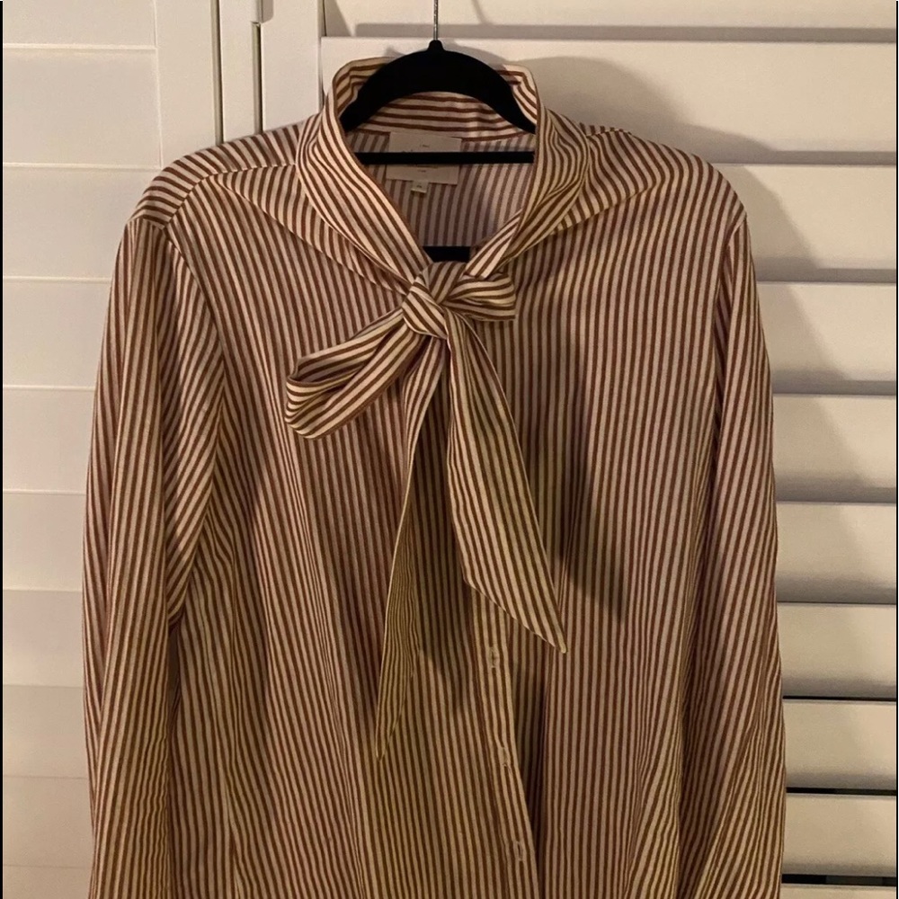 Sézane striped shirt